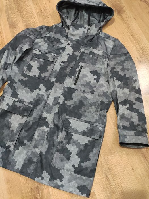 Geaca lungă Hugo Boss impermeabila mărimea 50 (M)