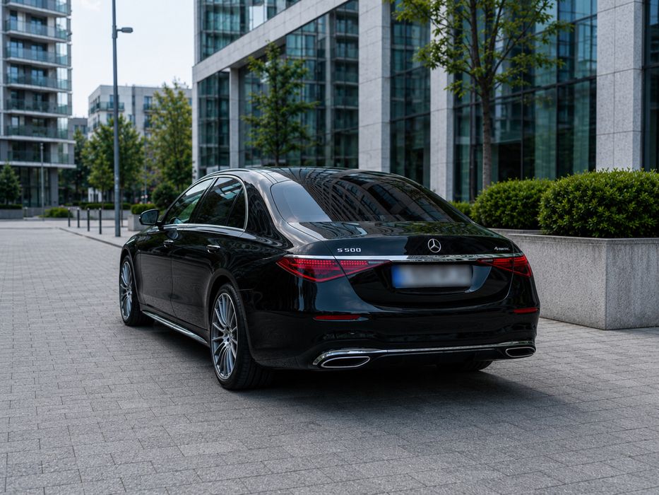 De inchiriat Mercedes S500 & Vito 8+1 & V class cu Șofer | Transfer Aeroport