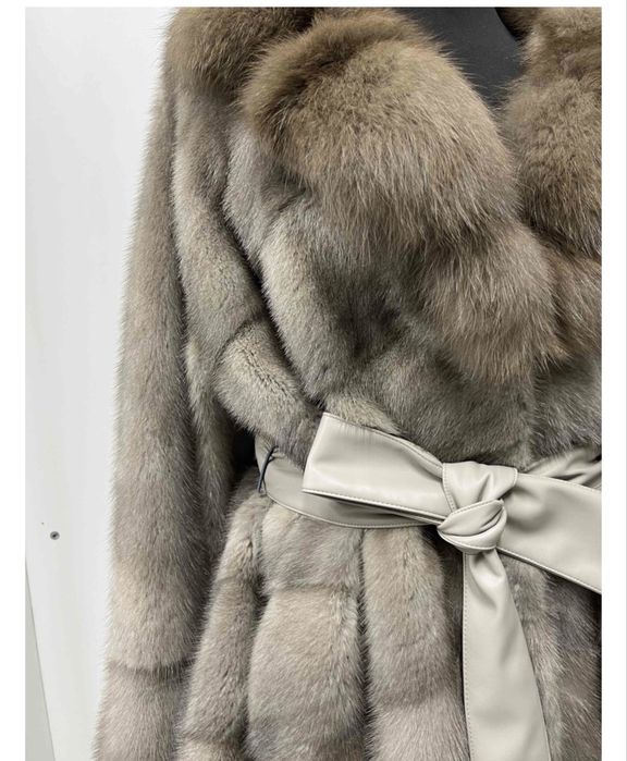 Норка воротник соболь