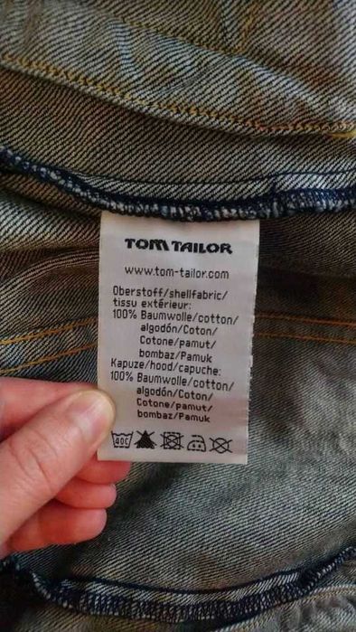 Măs M Geacă Tom Tailor denim Nouă