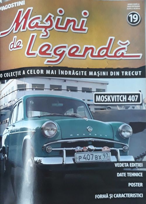 Machetă Deagostini Moskvitch 407