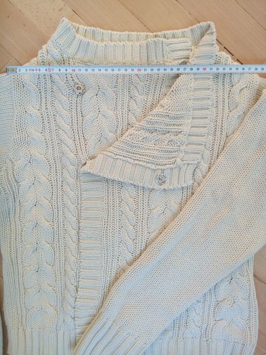 машинно плетена винтидж стайл жилетка