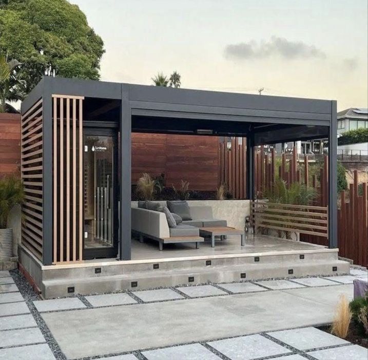 Pergole si foisoare fixe sau retractabile