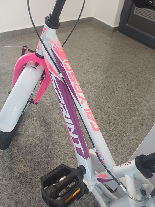 Детски велосипед SPRINT CALYPSO 20", 1 SP, бял