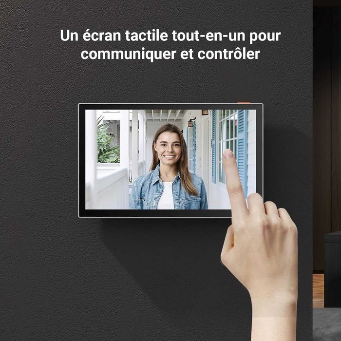 EZVIZ CP5 Видео звънец, 7-инч монитор,  двупосочно аудио,  WiFi