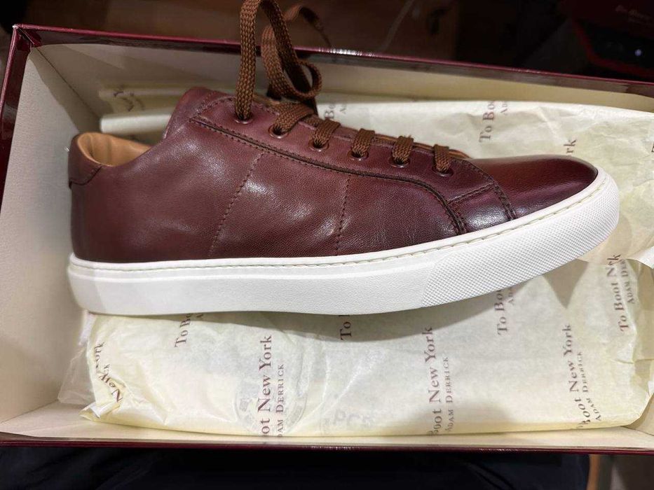 Кроссовки мужские To Boot New York Colton Brandy Nappa! Made in Italy!