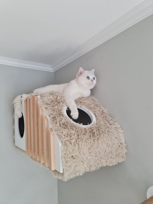 Sisal căsuța suspendată piaici cu scăriță