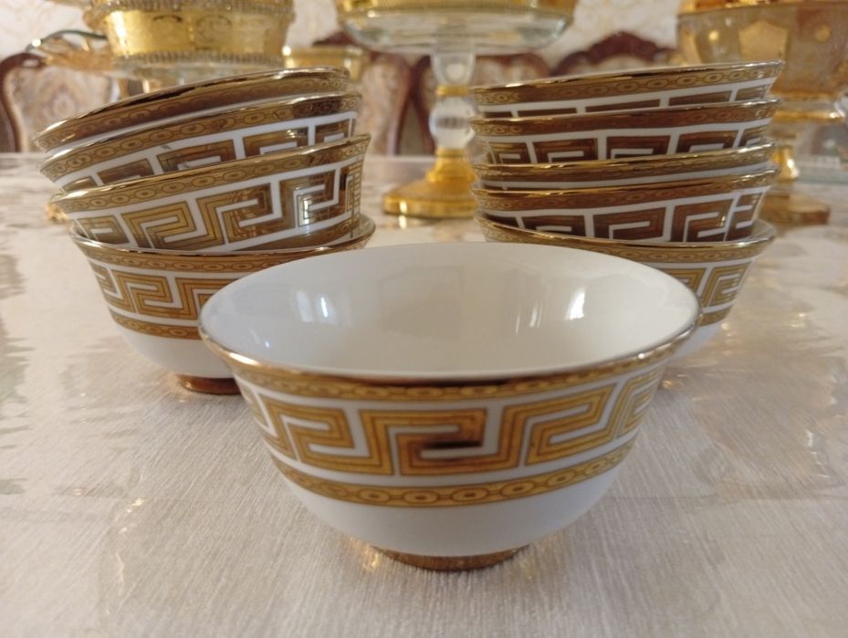 сервиз, бокаллар, чак чувга идиш, коса,