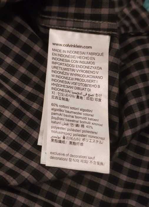 Camasa Calvin Klein - Checkered Grey