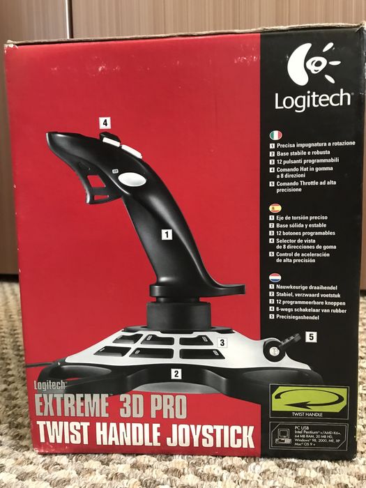 Новый джойстик Logitech Extreme 3D PRO