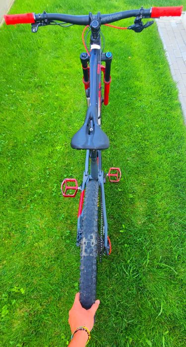 Vand Cube Stereo 170 tm grey n red , marimea L