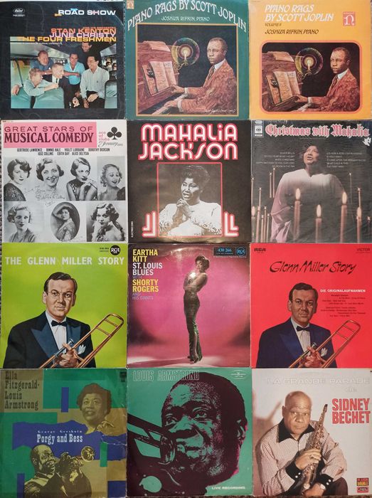 Gabi Luncă, Romica Puceanu, jazz rock country soundtrack discuri vinil