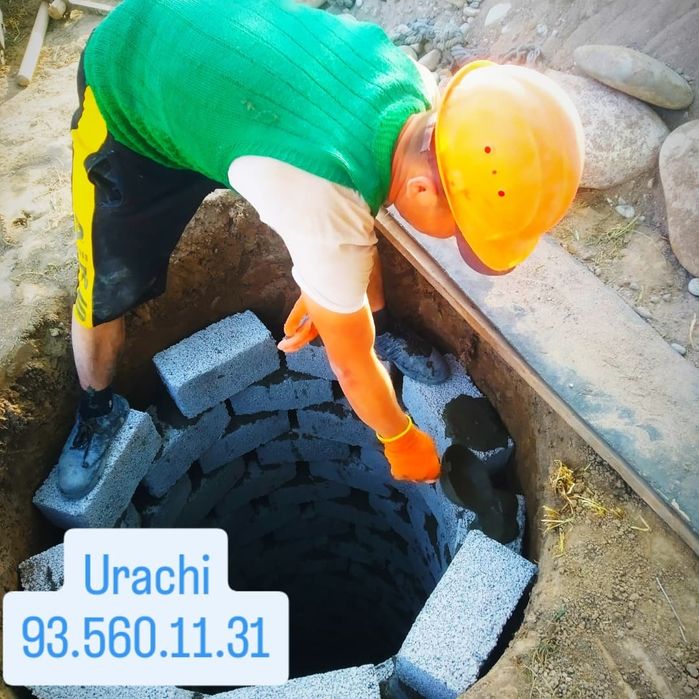 Urachi yama kalodis kanalizatsiya kavlaymiz Santexnika ishllari