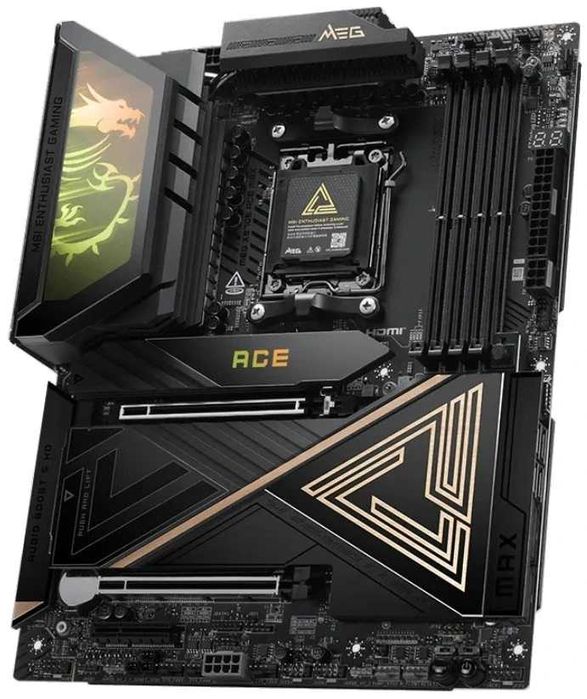 - Материнская плата MSI MEG X870E ACE MAX AM5