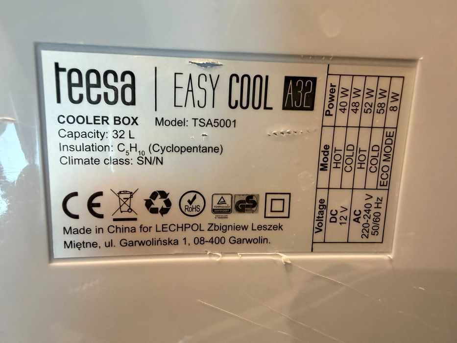 Хладилнa чанта Treesa - , 32л, 12V-220V топло студено