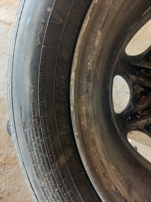 Диск и покрышка нормальном состояние