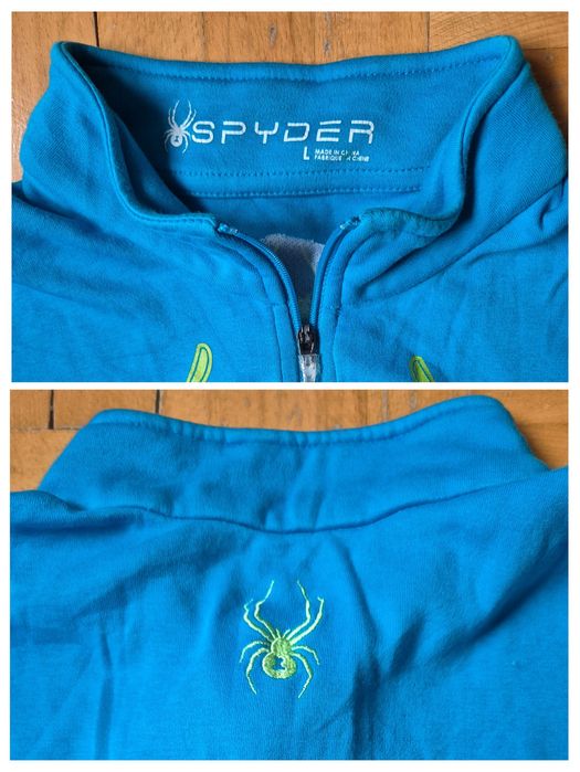Bluză tehnică Spyder Kids, Strat Unu, Piele de Vițel, Copii - 160 (L)