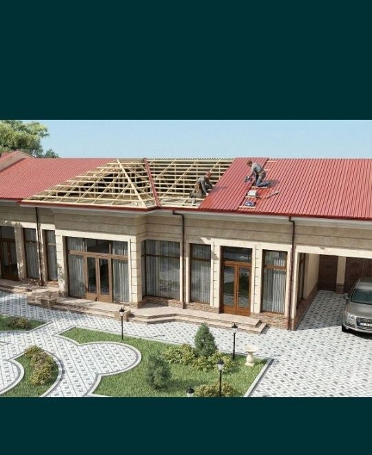 Том ёпиш ва эски томларни римонт килиш ишларини киламиз