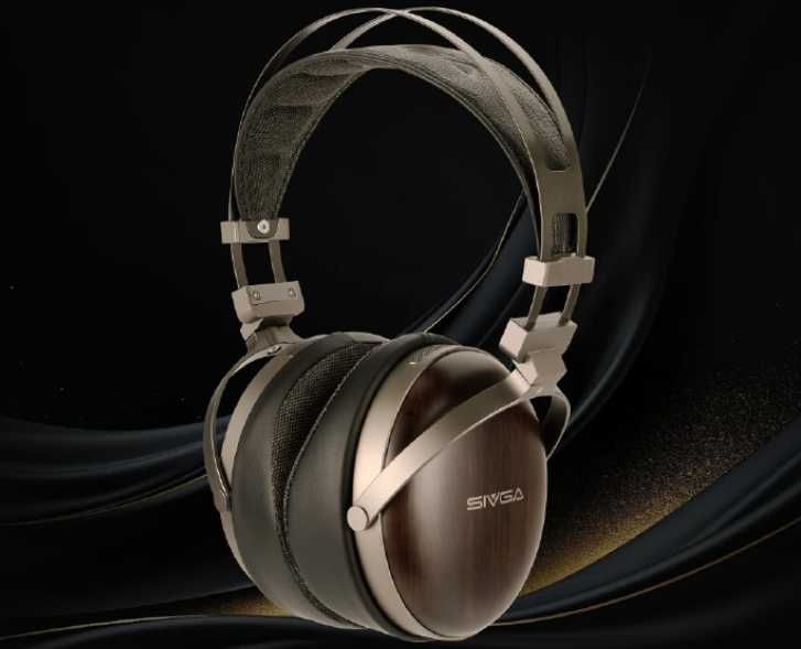 Sivga Peng 50mm Dynamic Driver Closed-Back Wood Casti Noi Hifi