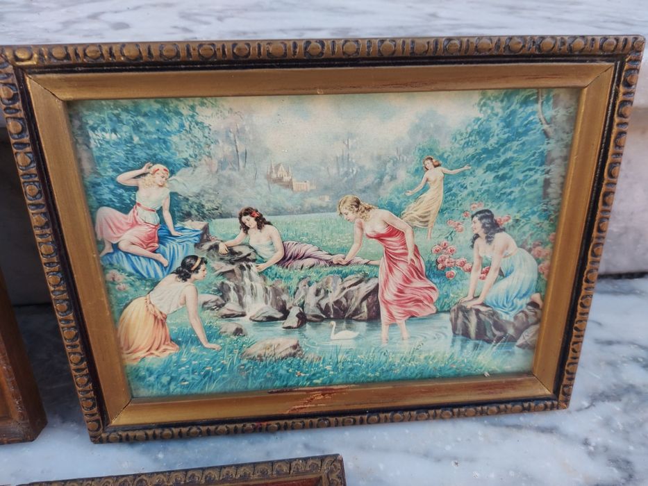 Set de 3 tablouri vechi