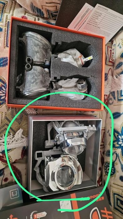 Лед фары то что в коробке