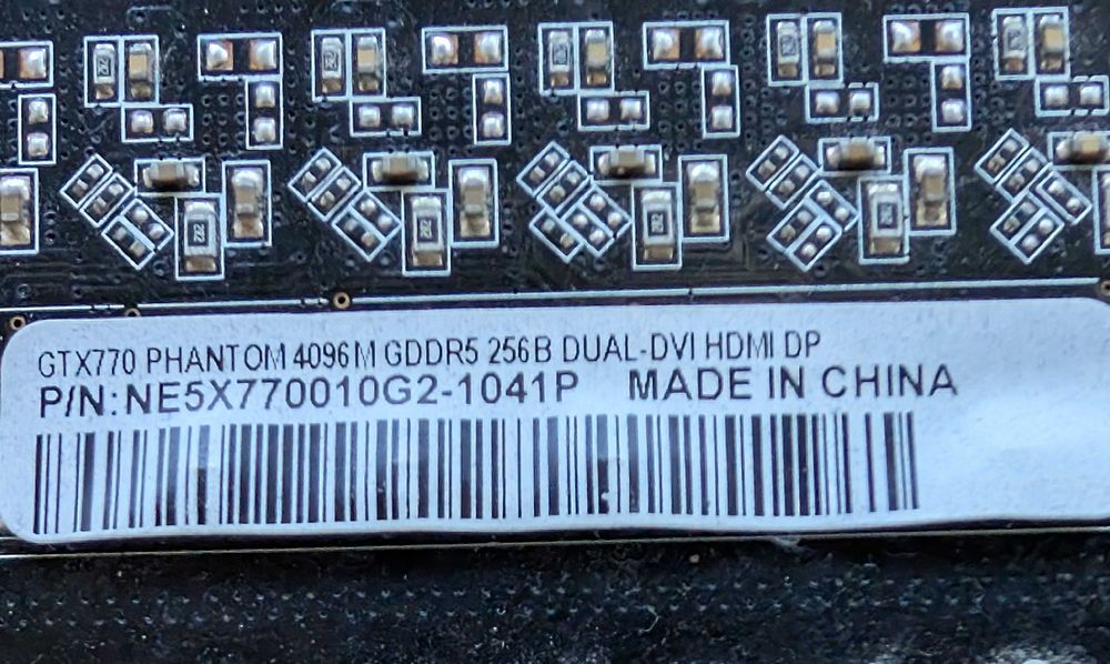 Placa video Gainward GTX 770 Phantom 4 GB GDDR5, 256 bit