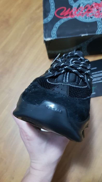 Sneakers Versace Chain Reaction Black •STOC 39•Livrare rapidă•