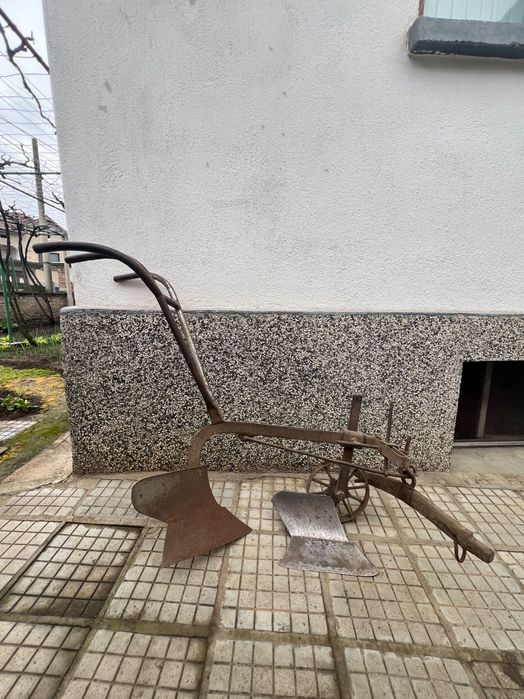 Грапа/брана и рало за животинска тяга + допълнителна дъска и ралник