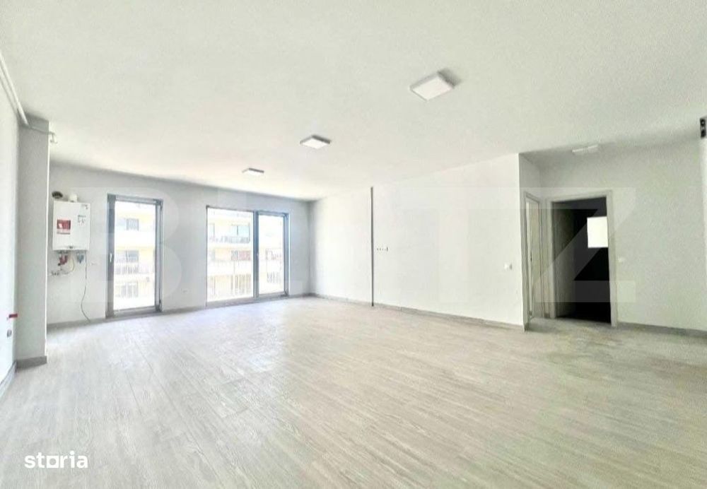 Apartament semidecomandat, 54,74 mp utili, terasa, garaj, zona Eroilor — fotografia 1