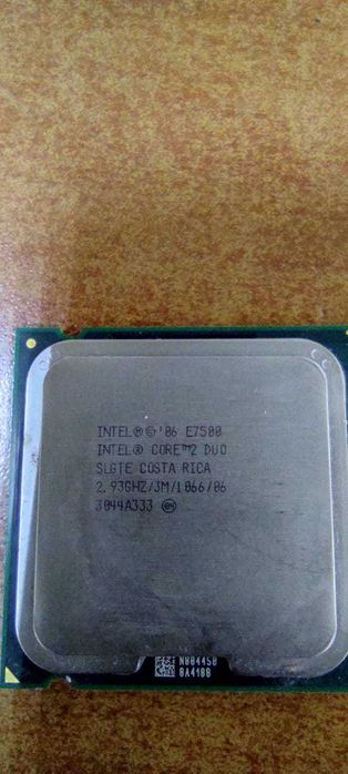 Процы Intel Core 2 Duo E7500, DUAL-CORE E1400 (2 ШТ), DUAL-CORE E2160