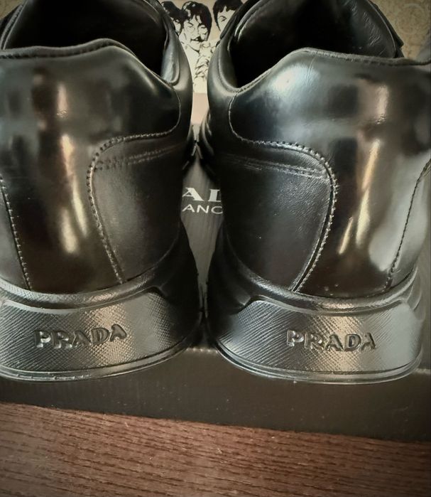 Кроссовки Prada Nylon Spazzolato 3, оригинал