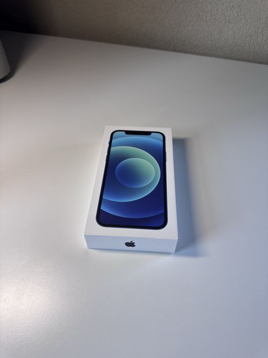 iPhone 12 64GB Син - 100% Батерия + Калъф + Протектор + Кутия