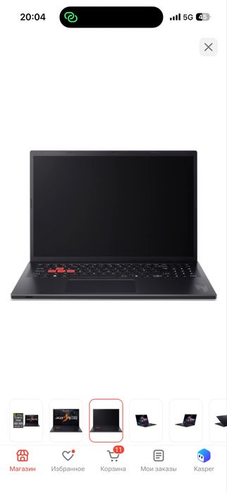 Ноутбук Acer Nitro Lite NL16-71G