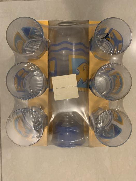 Vand pahare coniac semicristal