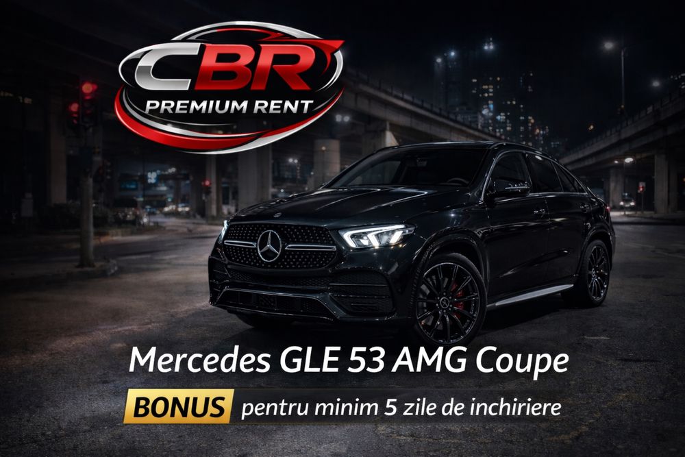 Inchirieri auto lux/rent a cat/masini de inchiriat/S/7/X6/GLE 53 AMG