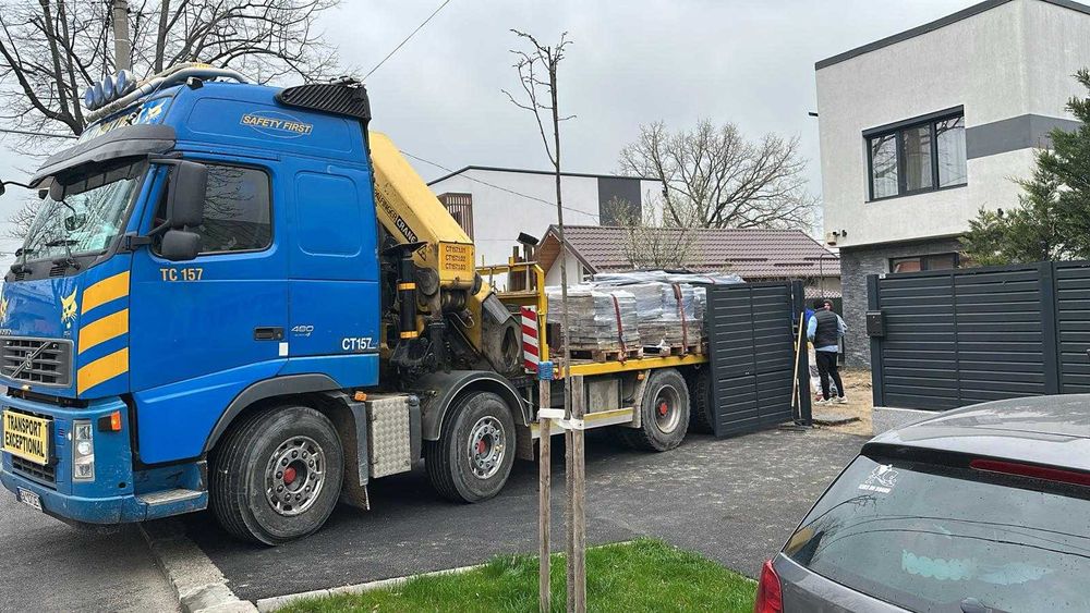 Închirieri macarale Golești – HIAB și automacara 40T | Rapid și profesionist