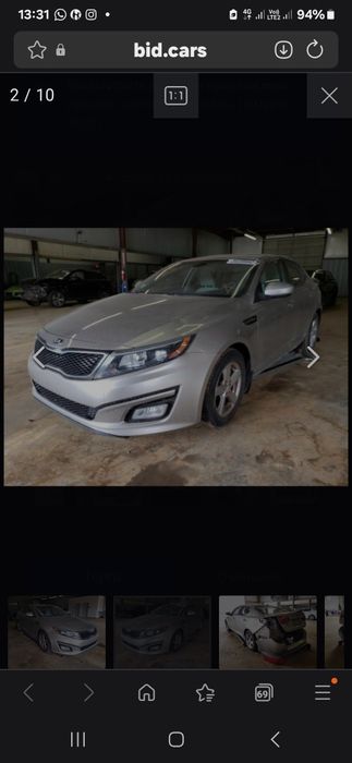 КИА оптима ОК 2013 года