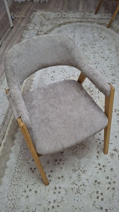 Стулья-кресло мягкие.