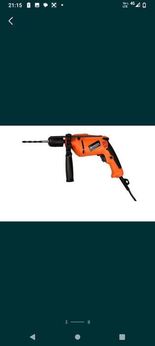 Pachet bormașina și șurubelniță electrica Vortex noi