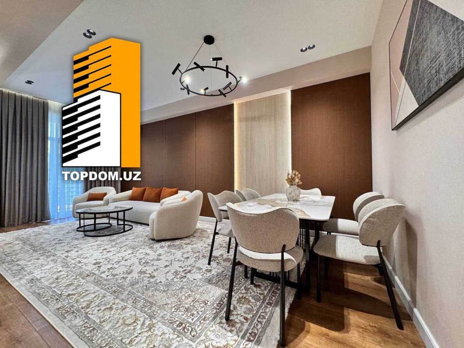 4-комнатная квартира 112 м² в ЖК Askiya City — Аския, парк Бабура