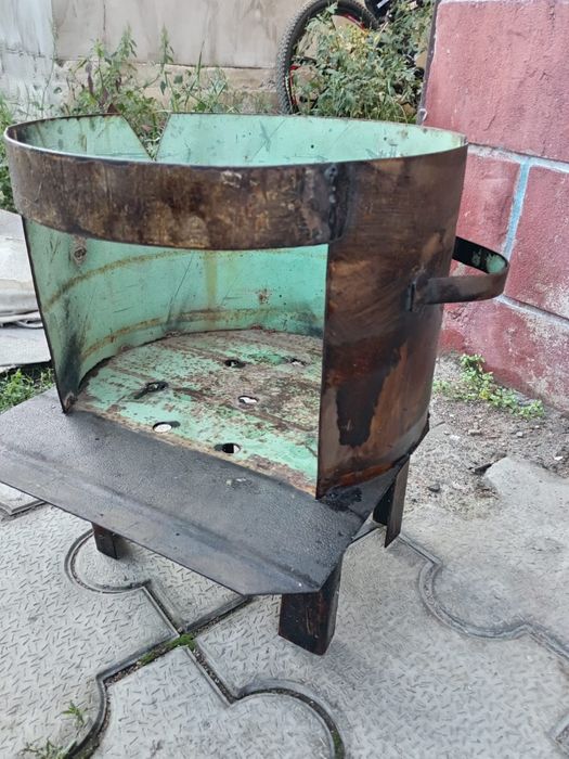 Печь под казан (Ошак - учаг)