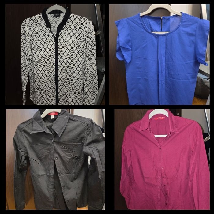 Vand lot 20 camasi dama S-M, Zara, H&M, Reserved, LC Waikiki