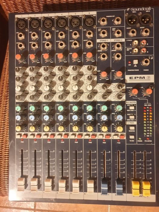 Mixer Target cs10/2/Jbl 618s/Soundcraft Efx12/Efx8/Epm6/Epm8
