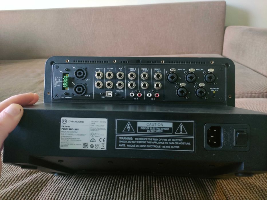 Mixer activ Dynacord powermate 1000-1 de 2x500w