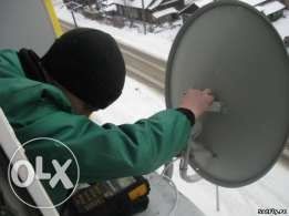 Установка антенн