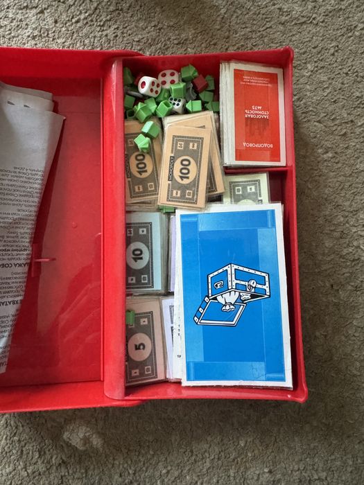 Настольная игра Мафия Дженга Монополия