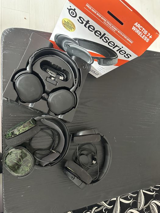 STEELSERIES Безжични слушалки лот - arctis 7+,arctis 5, arctis 1