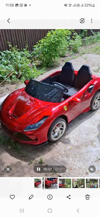 Продам электромобиль детский