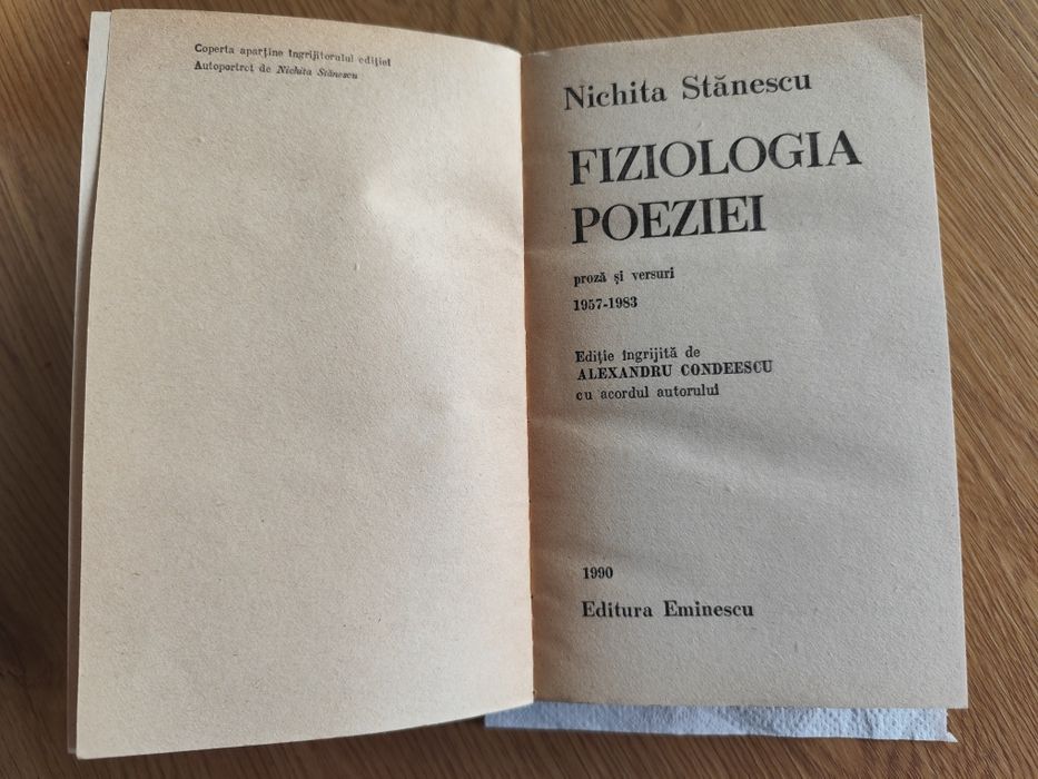 Filozofia poeziei- Nichita Stănescu
