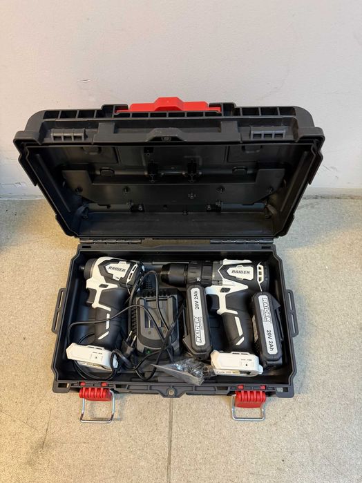 Бормашина & Винтоверт безчеткови RDI-CDB04W&HID01W 2x2AhCase